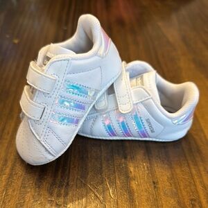 Adidas Superstar crib shoes 1c